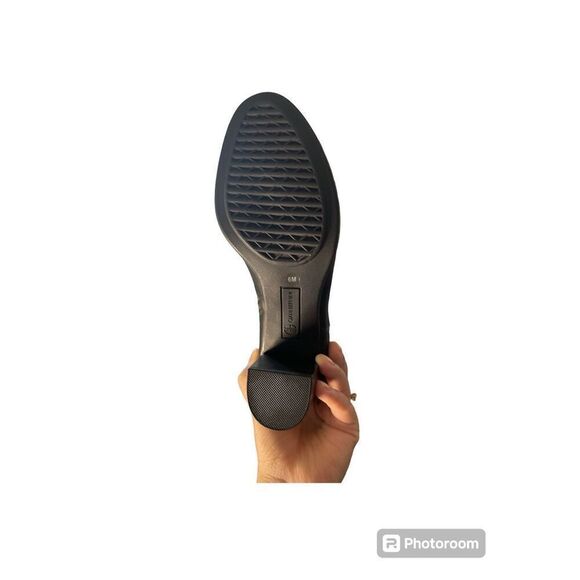 Women's Adonnys Memory Foam Knee High Dress Boots, size 6 color black - Picture 6 of 9